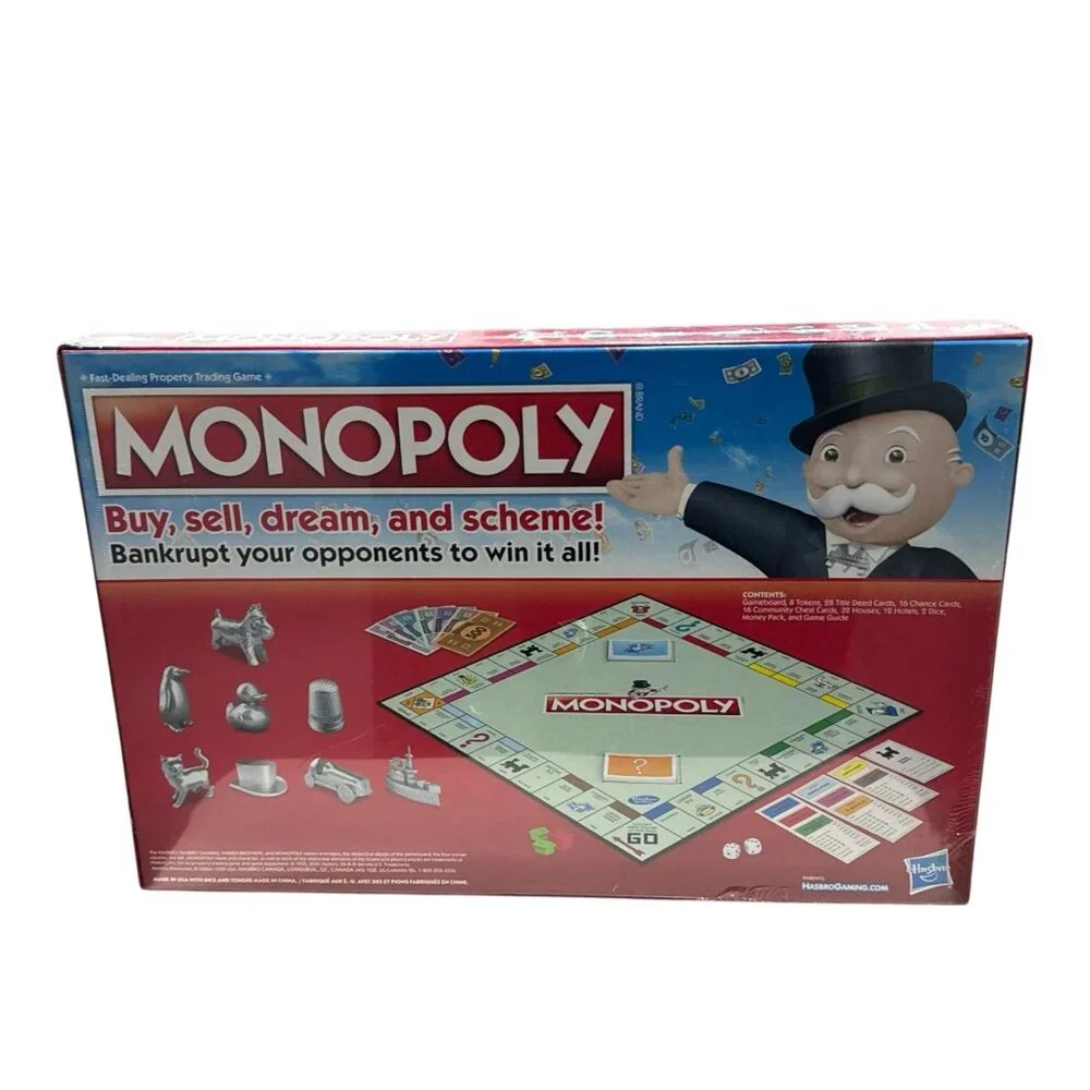 MONOPOLY- Hasbro Fast-Dealing Property Trading Game